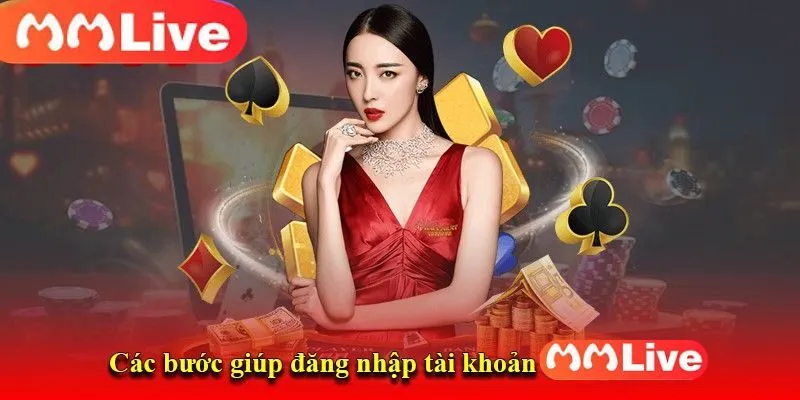 Quá trình các bước đăng nhập MMLIVE